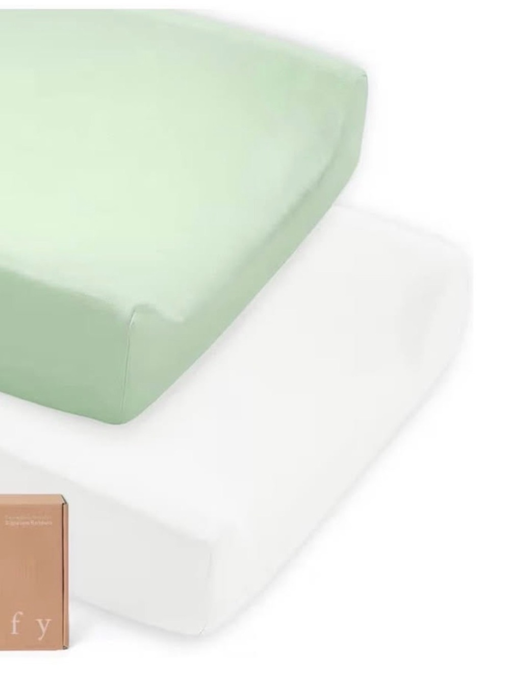 Sage Fitted Mattress Cover - Soft Stretch Protection